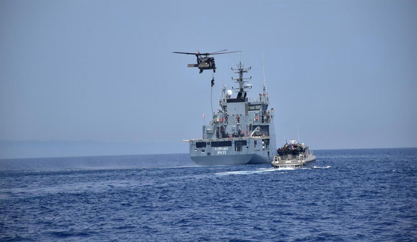Sécurité maritime : la Marine nationale lance un exercice conjoint dans le golfe de Tunis jusqu’au 30 octobre