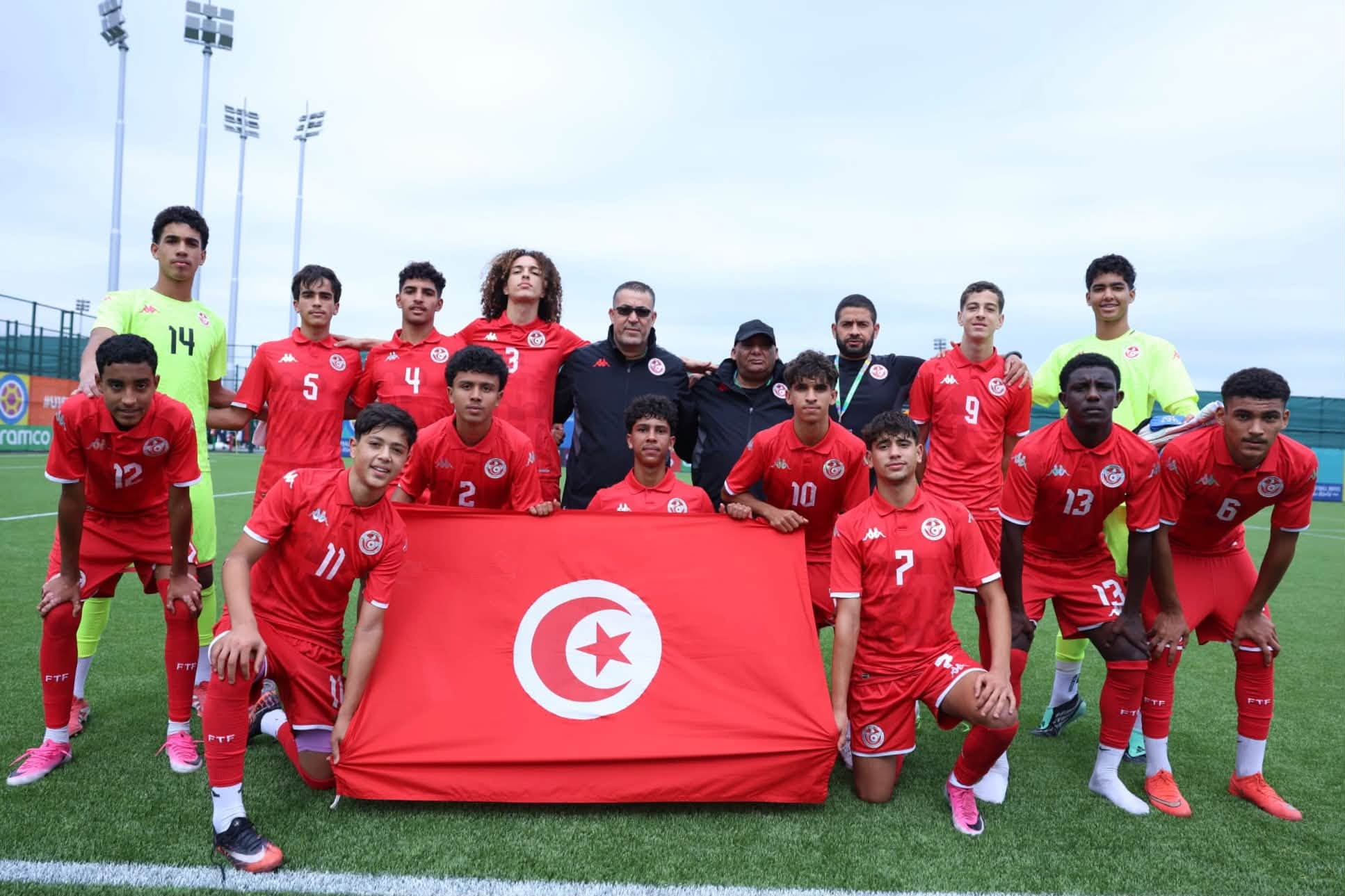 كأس العالم لكرة القدم لأقل من 15 سنة: المنتخب التونسي يفوز على نظيره الفرنسي ويتأهل إلى نصف النهائي