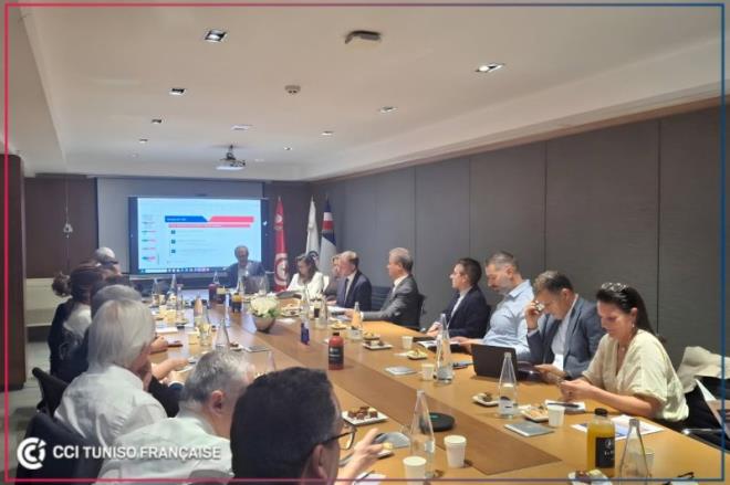 غرفة التجارة والصناعة التونسية الفرنسية ومجموعة الوكالة الفرنسية للتنمية تبحثان تعزيز التعاون لفائدة المؤسسات