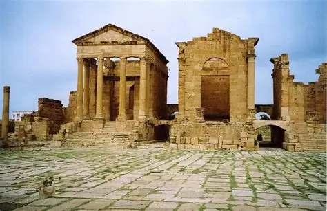الموقع الأثري بسبيطلة