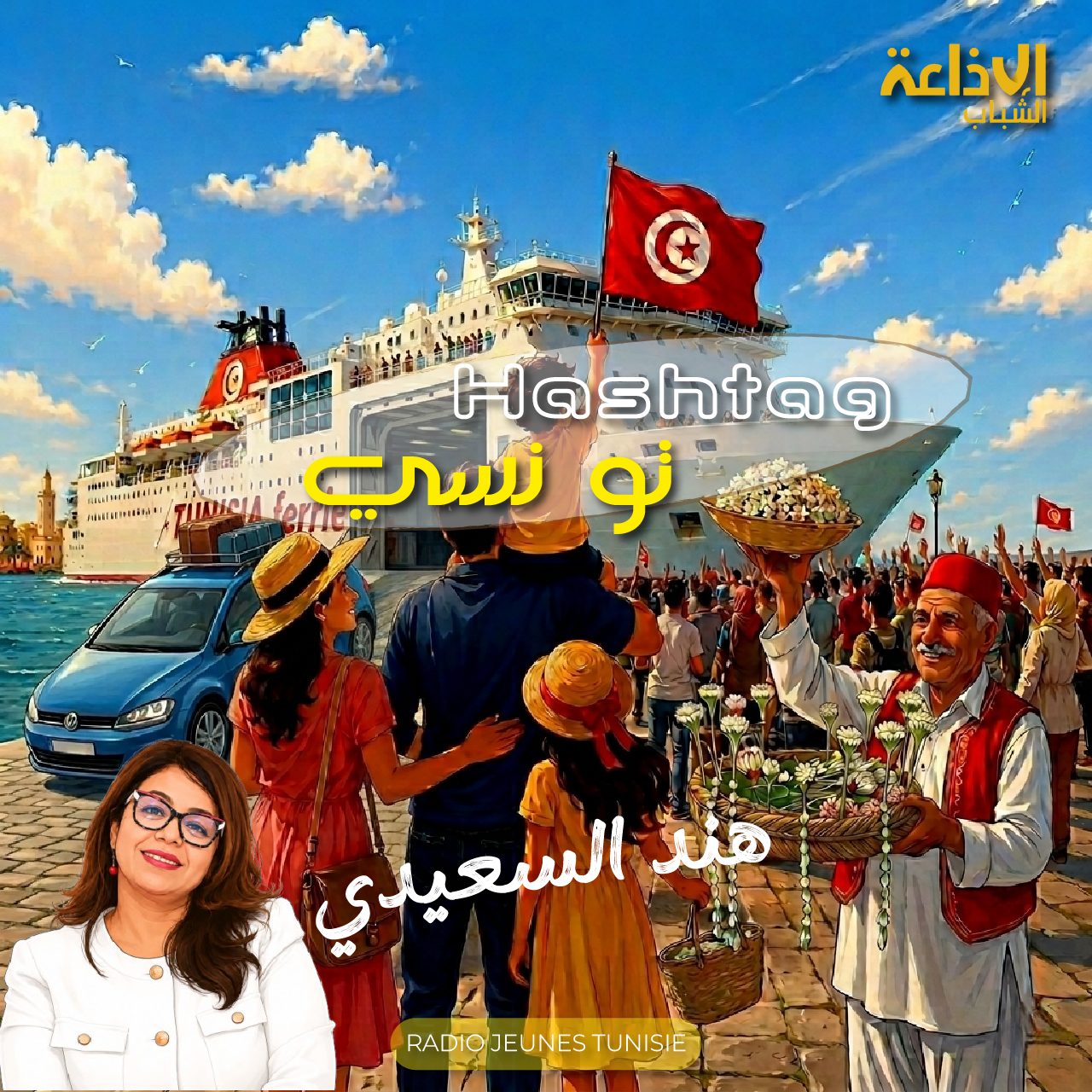 hashtag  تونسي 